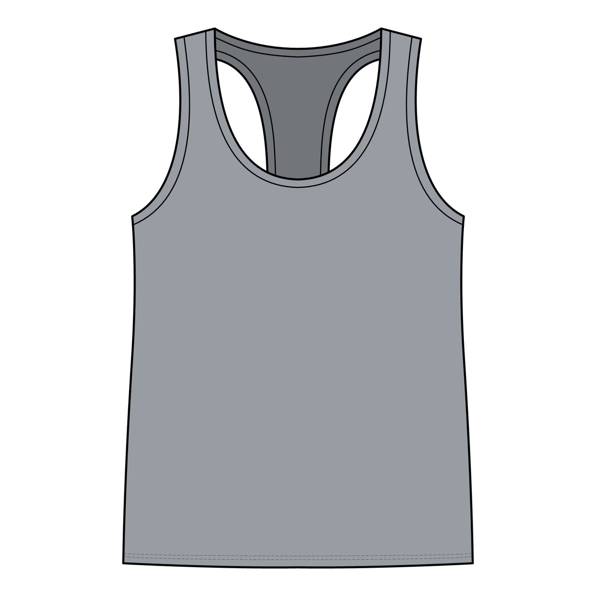Women's 'Amore' Heart Graphic Racerback Tank Top