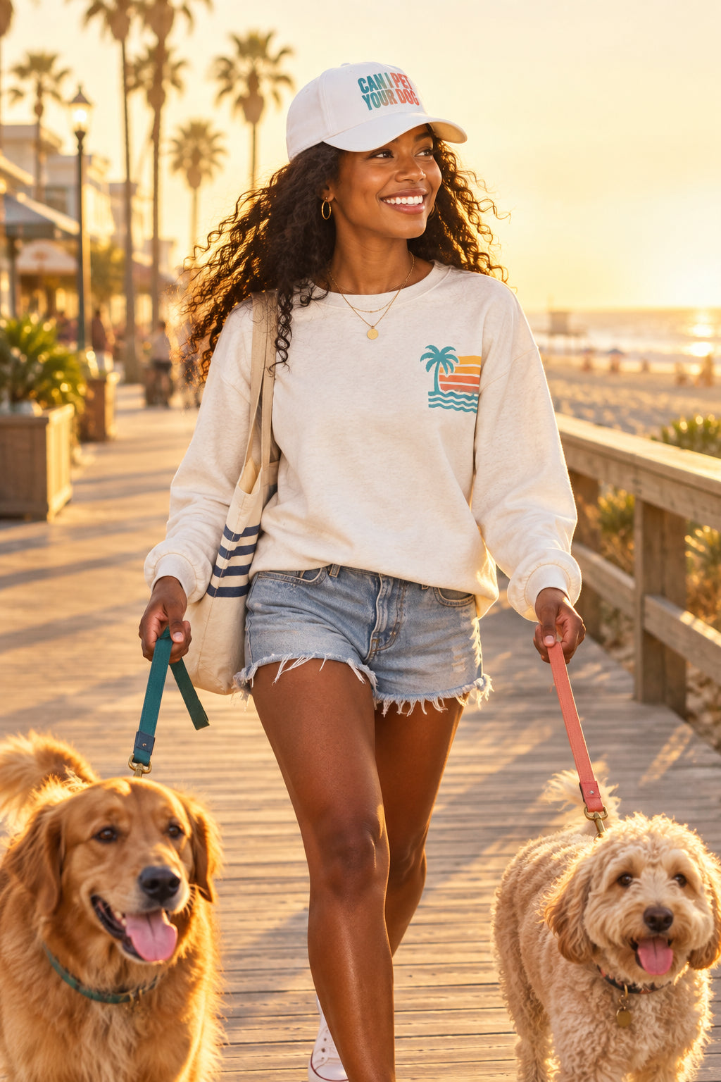 "Can I Pet Your Dog?" Low Profile Baseball Cap – Cute Pet Lover Hat