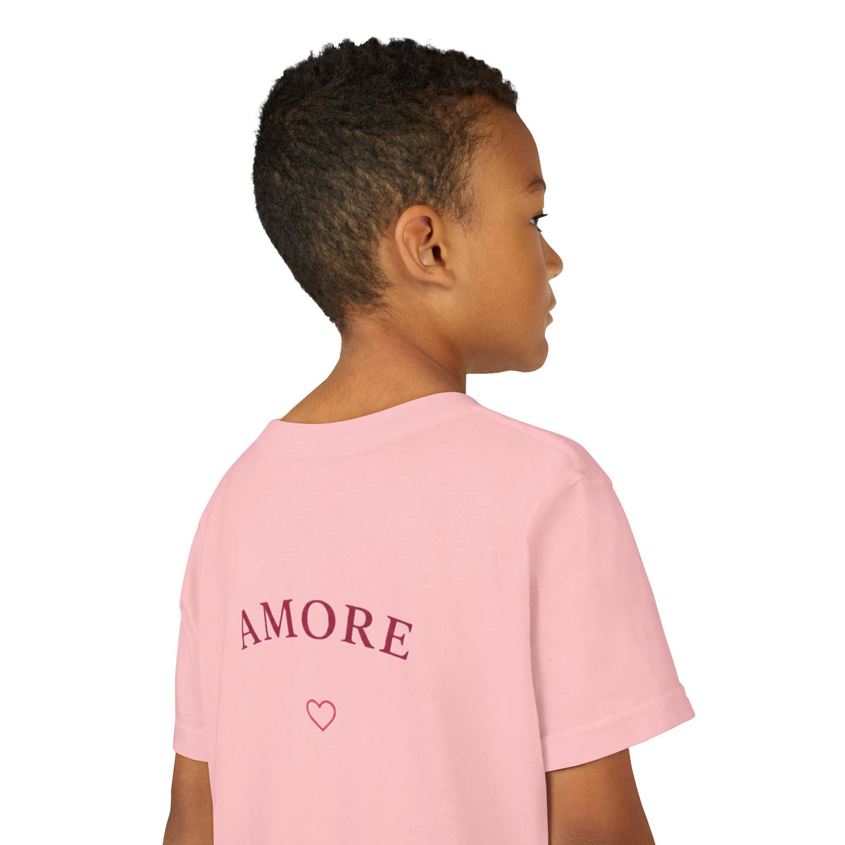Amore Heart Graphic Youth T-Shirt
