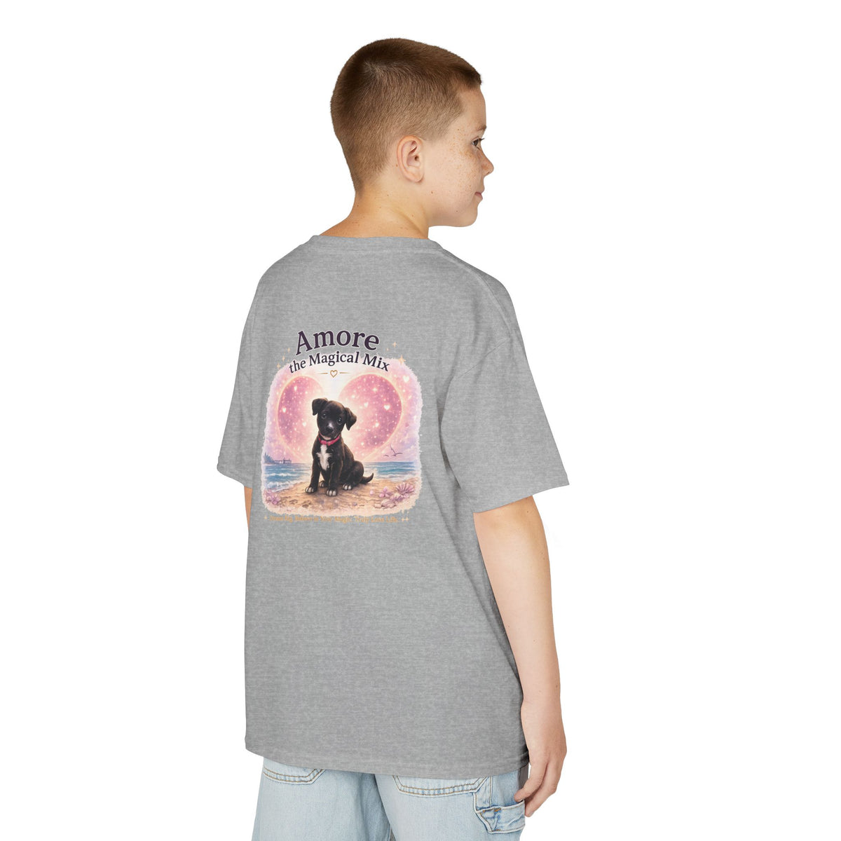 Youth T-Shirt Amore the Magical Mix Signature Logos