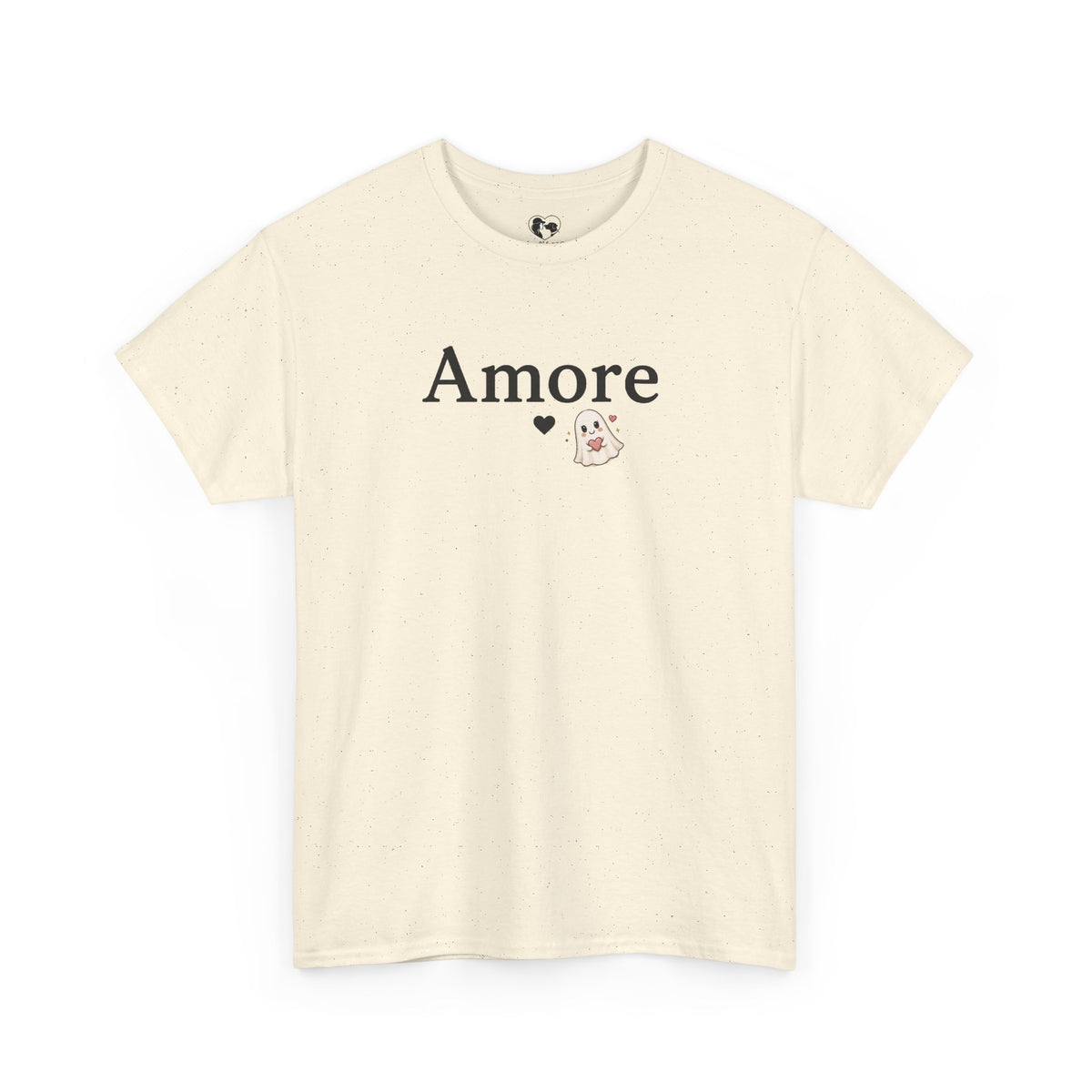 Women's Amore Halloween Icon Palm Trees & Pumpkin Spice Graphic T-Shirt
