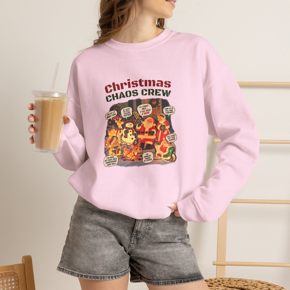 Christmas Chaos Crew Sweatshirt