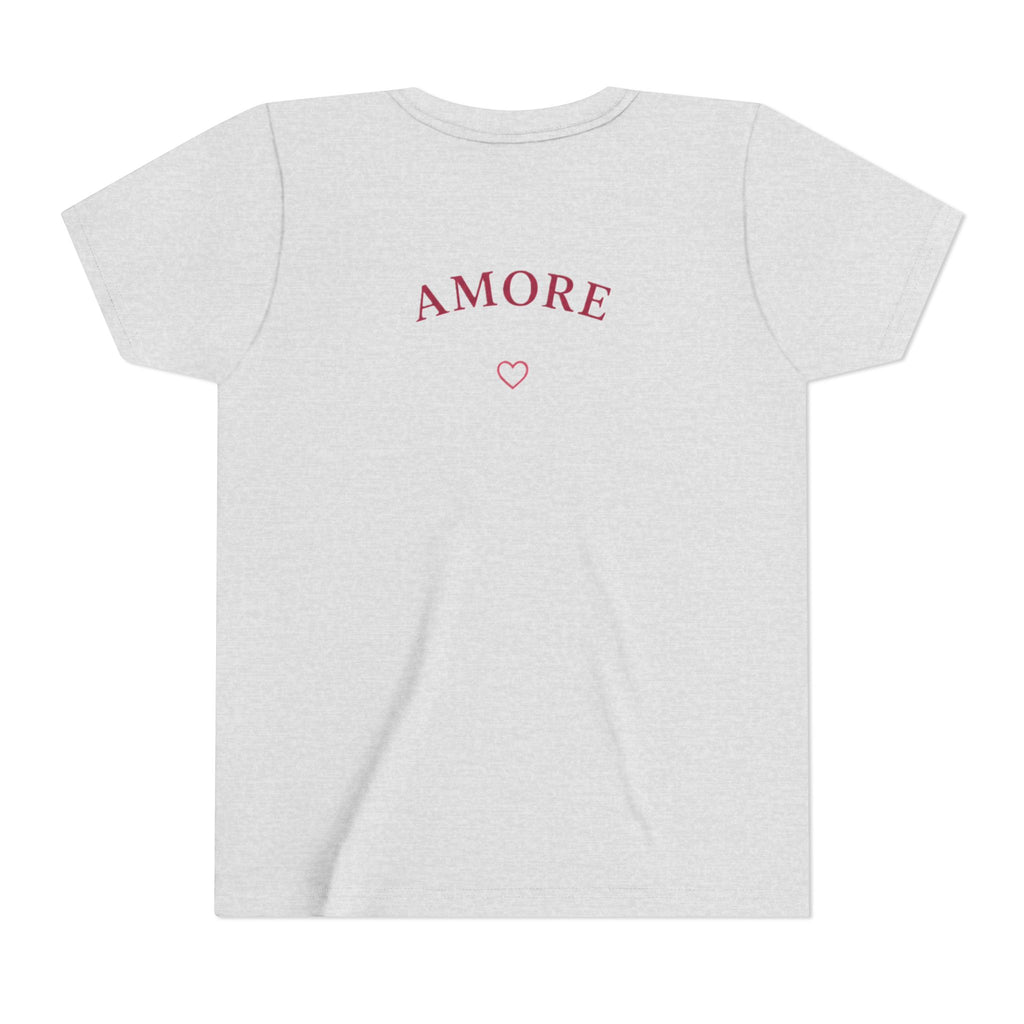 Amore Heart Graphic Youth T-Shirt