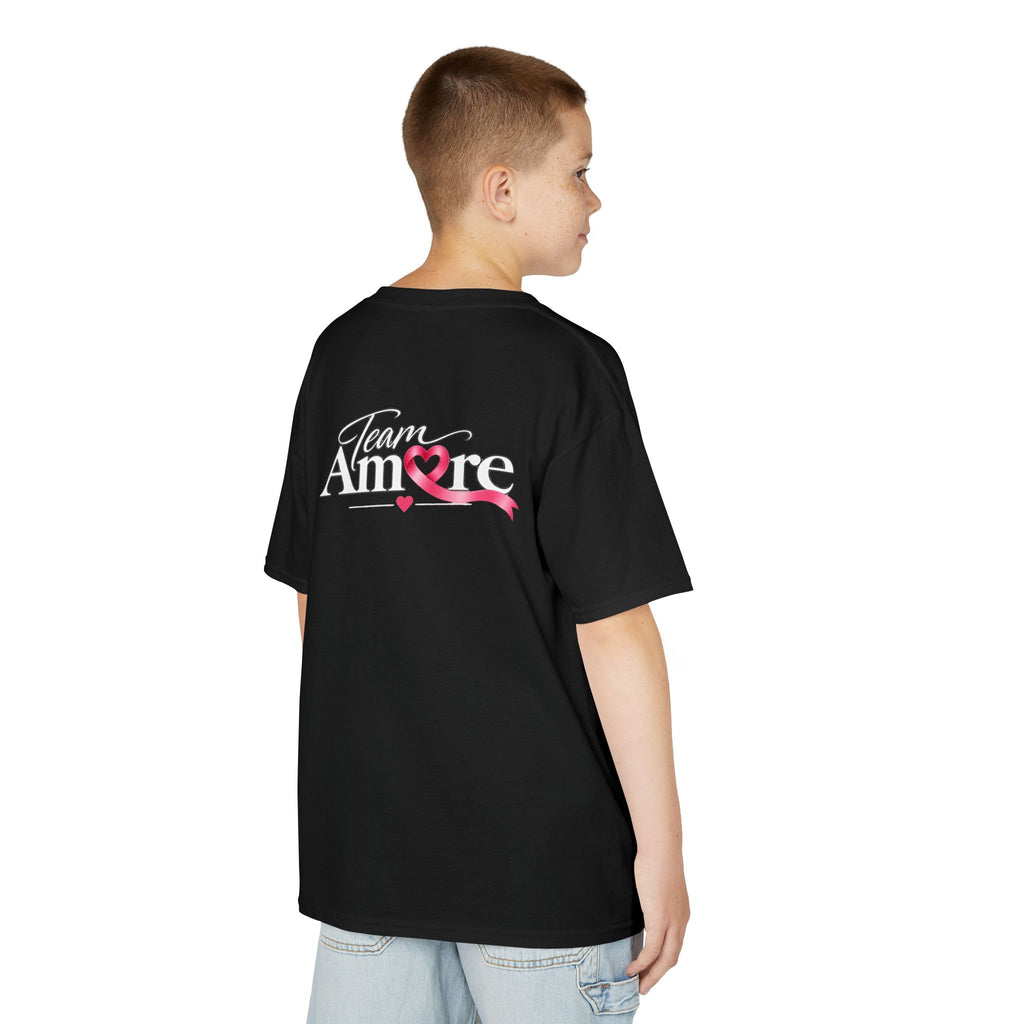 Kids Team Amore Heart Logo (Support Breast Cancer Awareness)