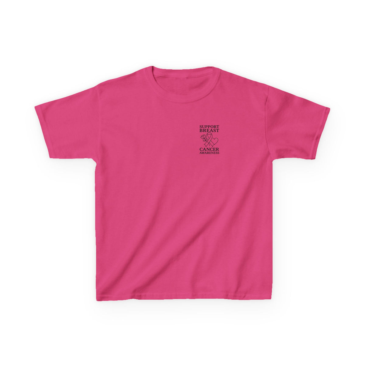 Kids Team Amore Heart Logo (Support Breast Cancer Awareness)