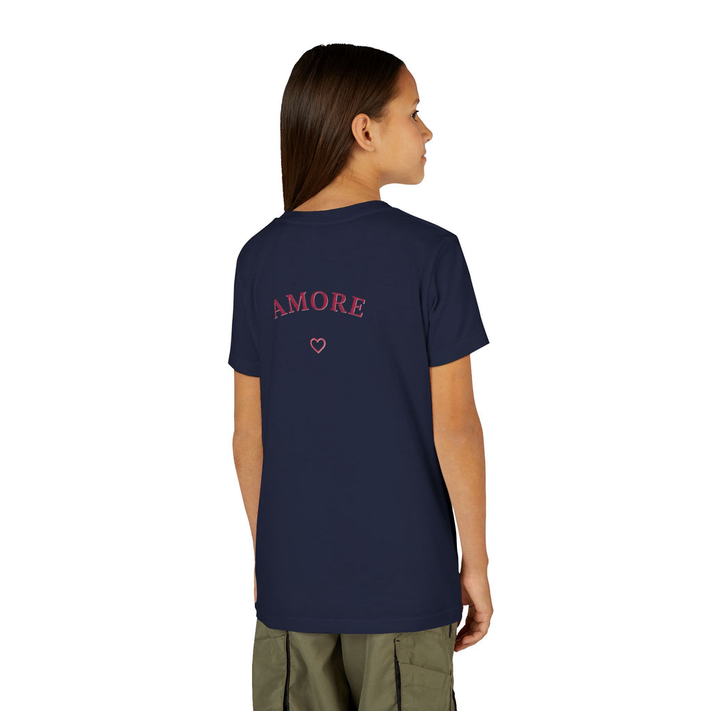 Amore Heart Graphic Youth T-Shirt