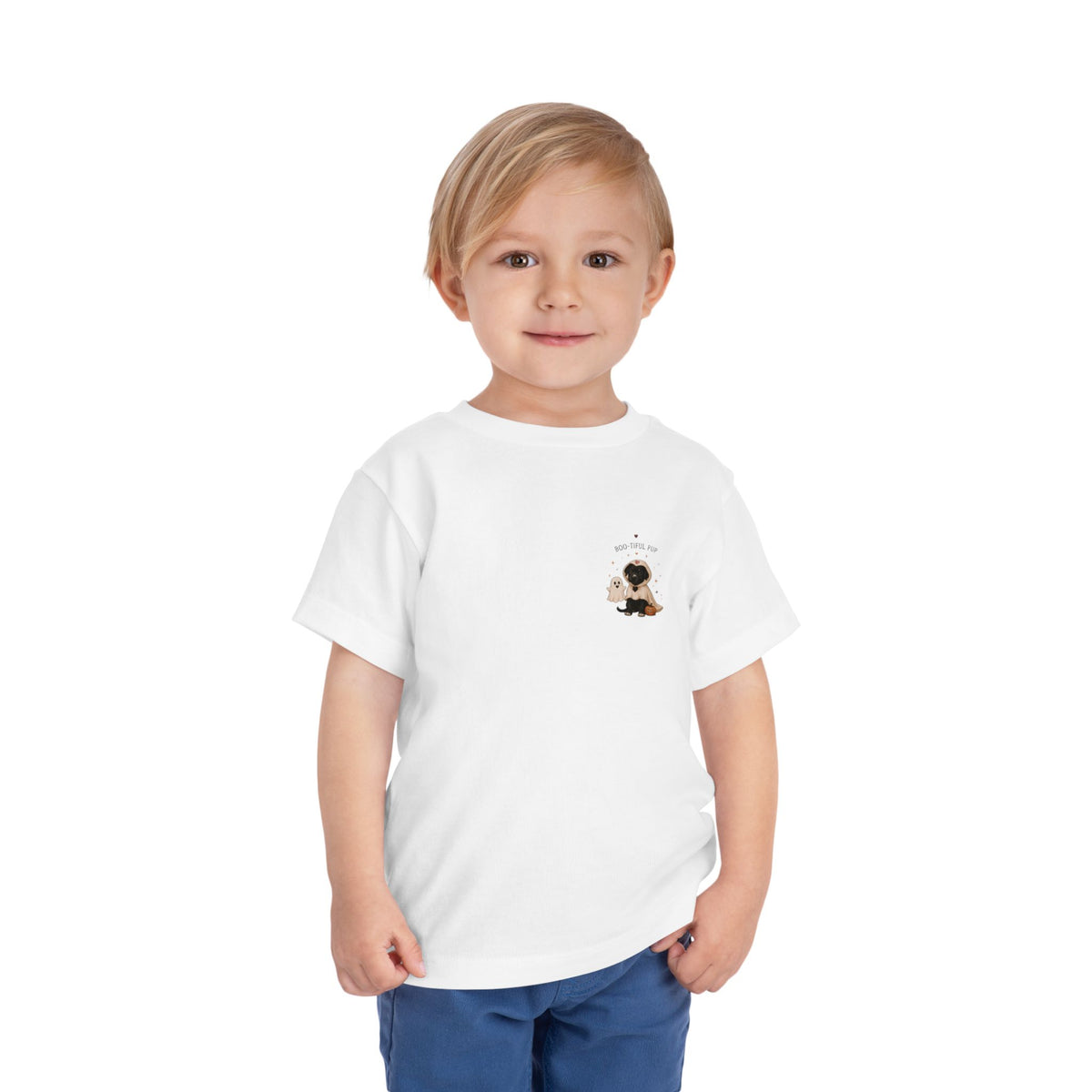 Toddler Tee "Magic Is Always In Season" Puppy & Moon Graphic