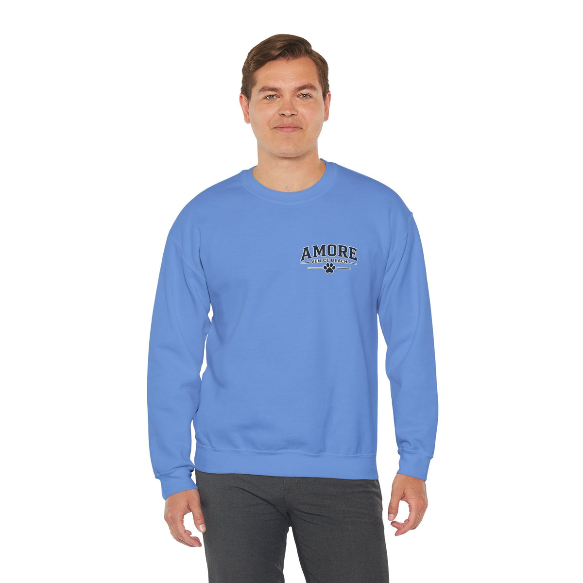 Unisex Adult Amore Venice Beach Sweatshirt |Streetwear Graphic