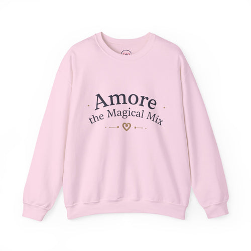 Adult Crewneck Sweatshirt Amore Magical Mix Signature Logo