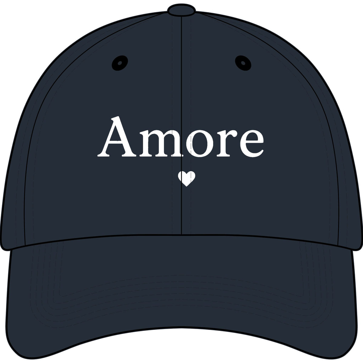 Youth Amore Embroidered Baseball Cap