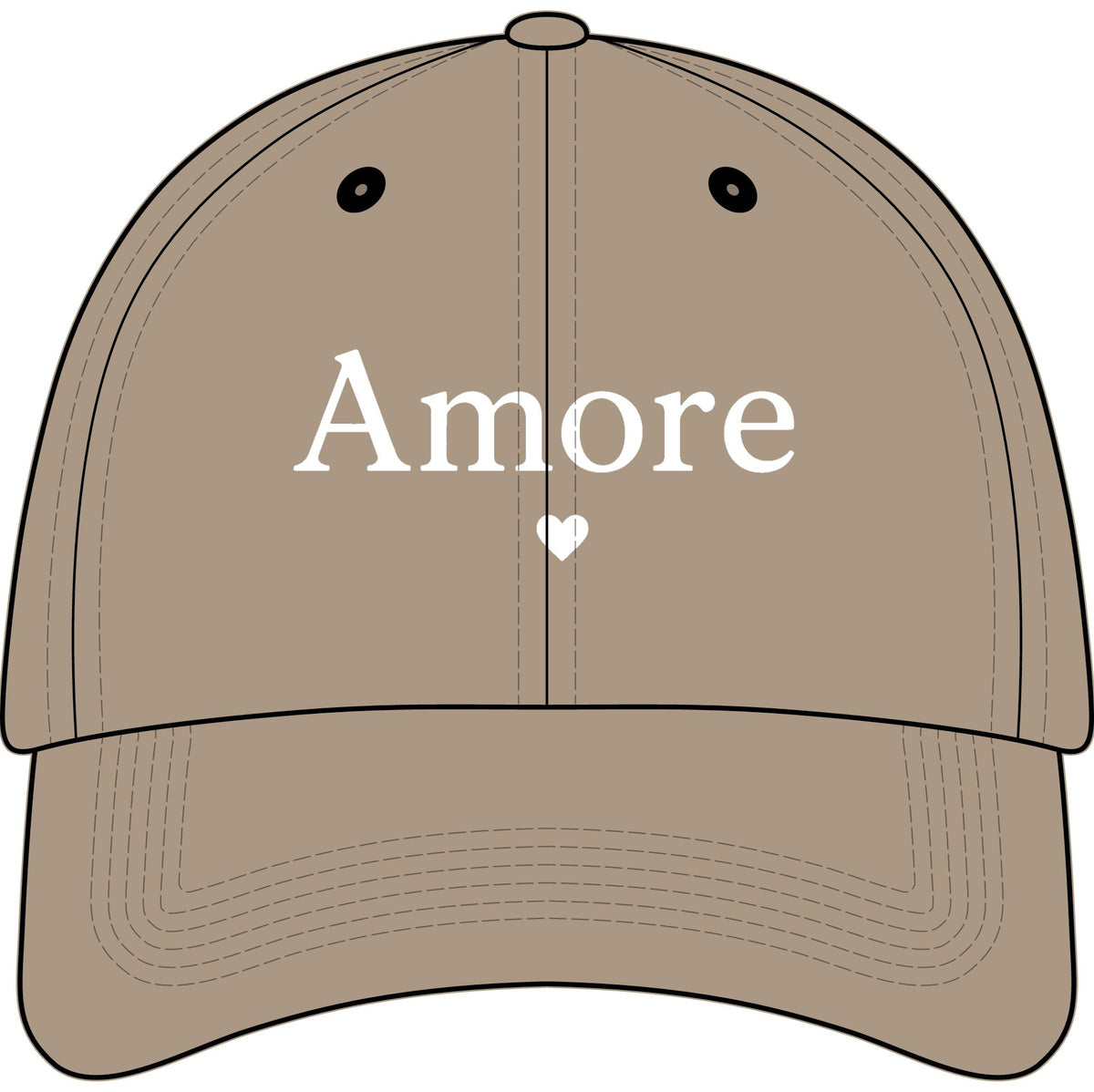 Youth Amore Embroidered Baseball Cap
