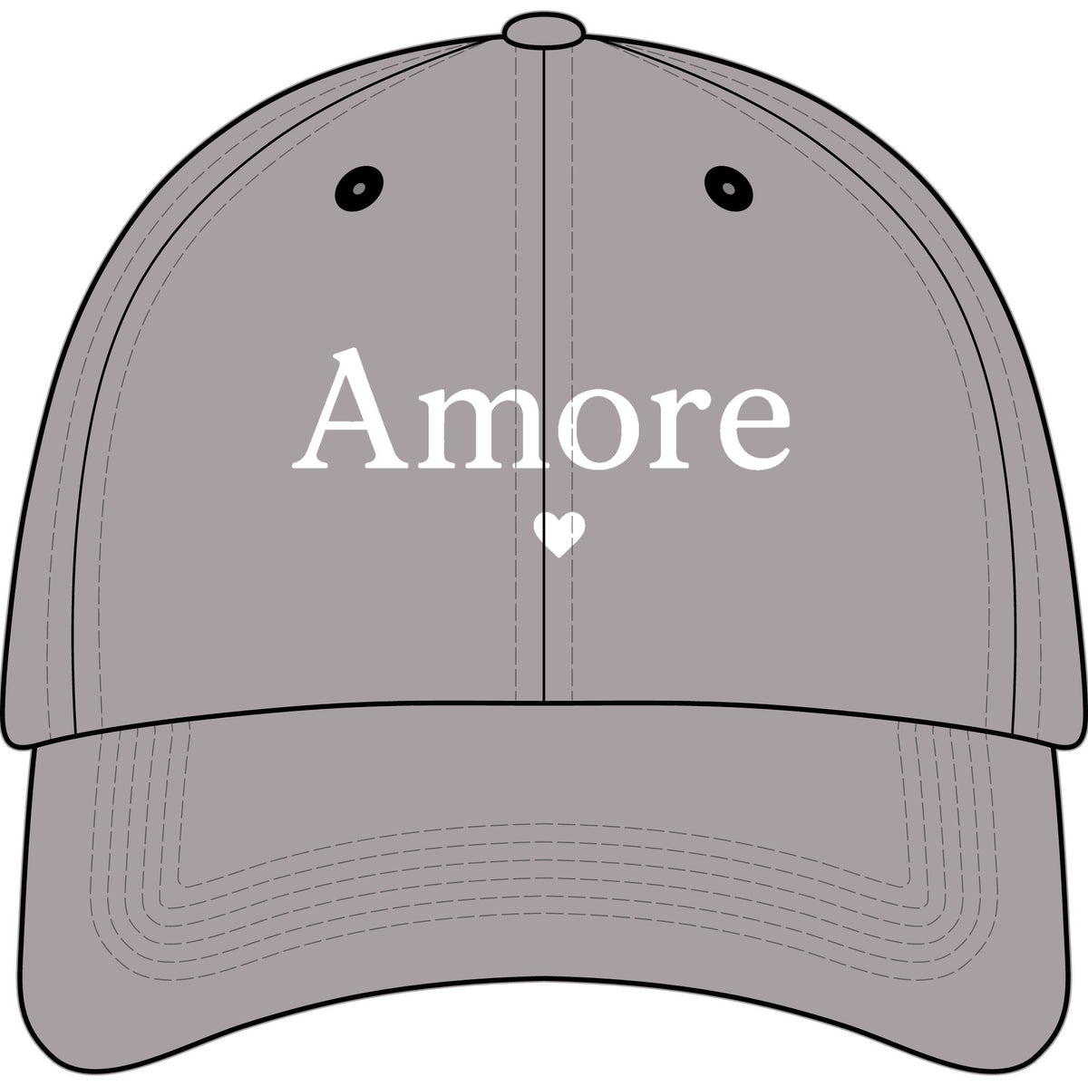 Youth Amore Embroidered Baseball Cap