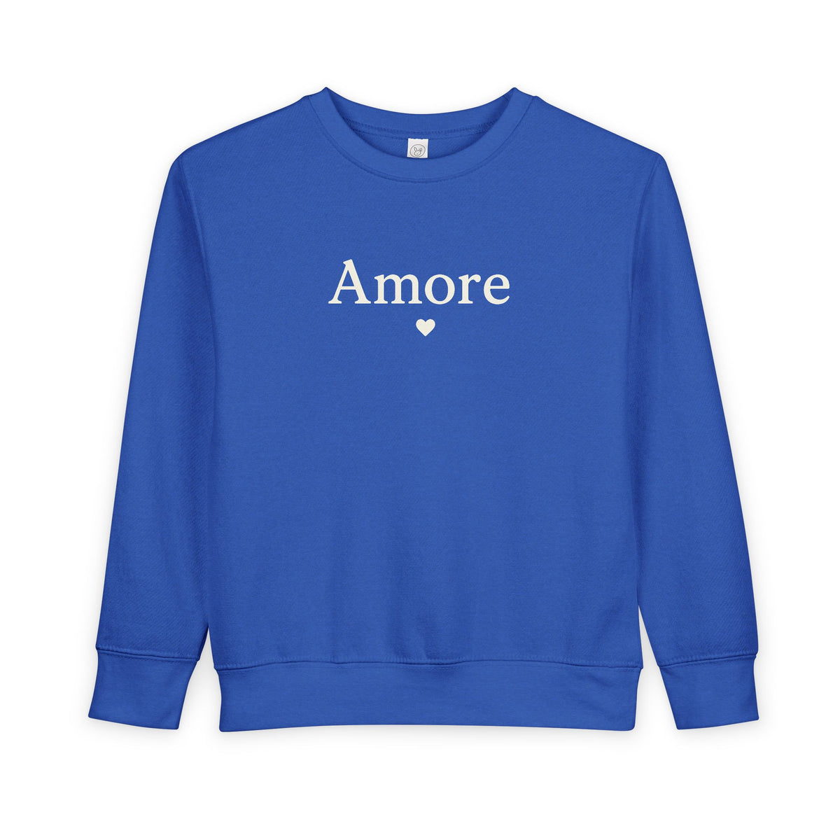 Toddler Amore Sweatshirt Heart Paw Graphic