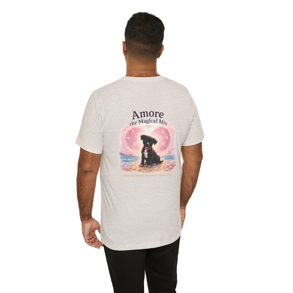Adult T-Shirt Amore the Magical Mix Signature & Character Logos