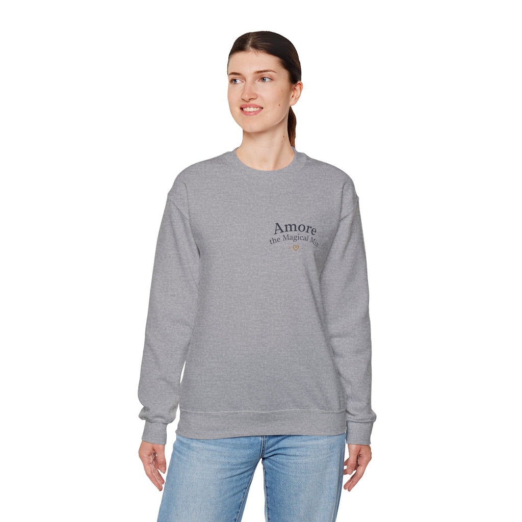 Women's Amore Magical Mix Crewneck Sweatshirt Heart Dreamer Design