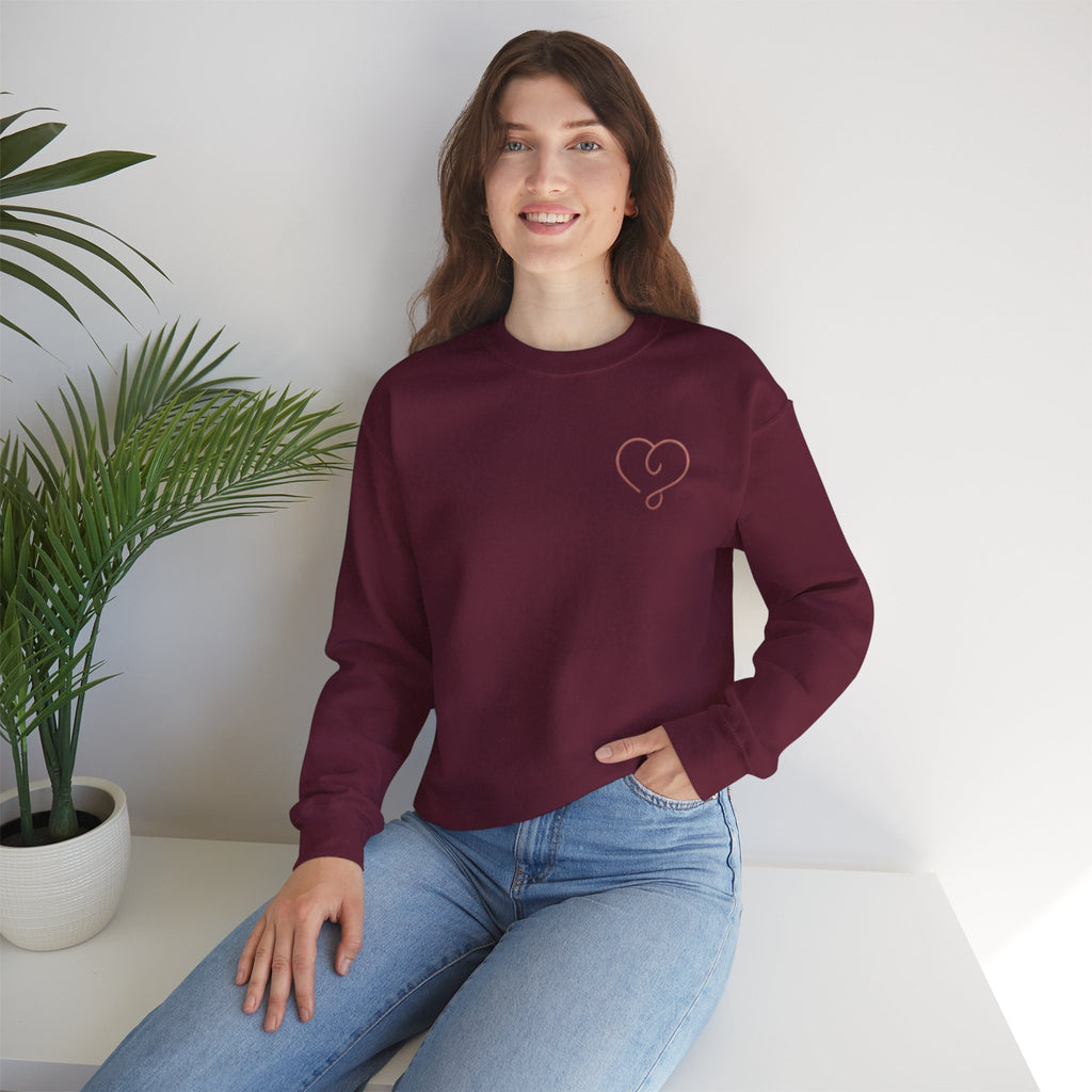 Women's Heart & Amore Valenti & Co. Crewneck Sweatshirt