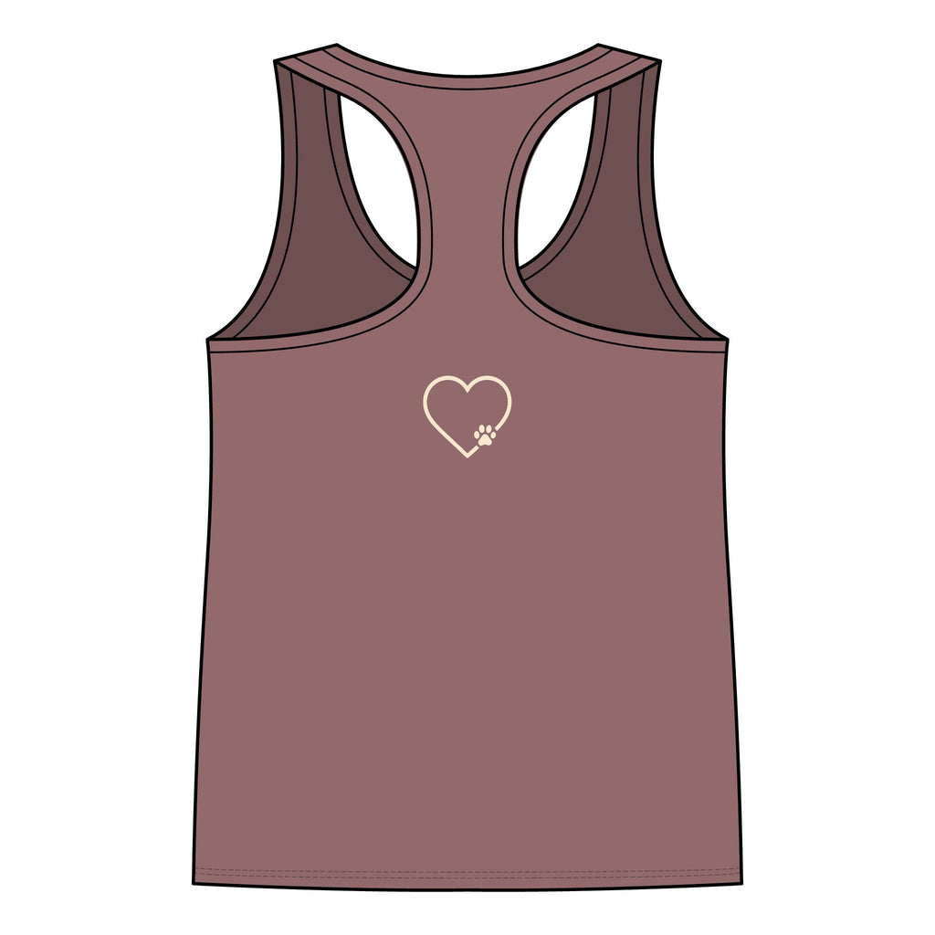 Women's 'Amore' Heart Graphic Racerback Tank Top