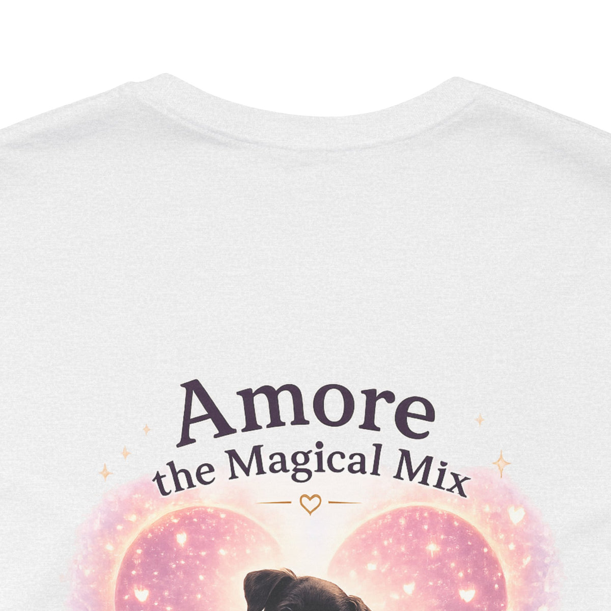 Adult T-Shirt Amore the Magical Mix Signature & Character Logos