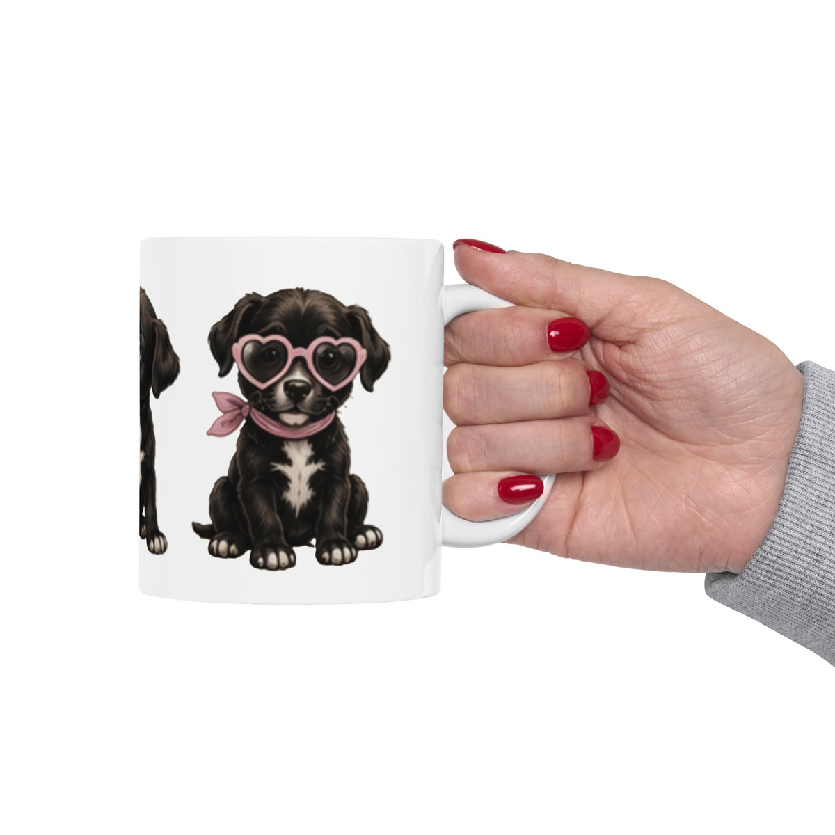 Amore the Magical Mix Character Ceramic Mug  with Butterfly & Hearts (11oz/15oz)