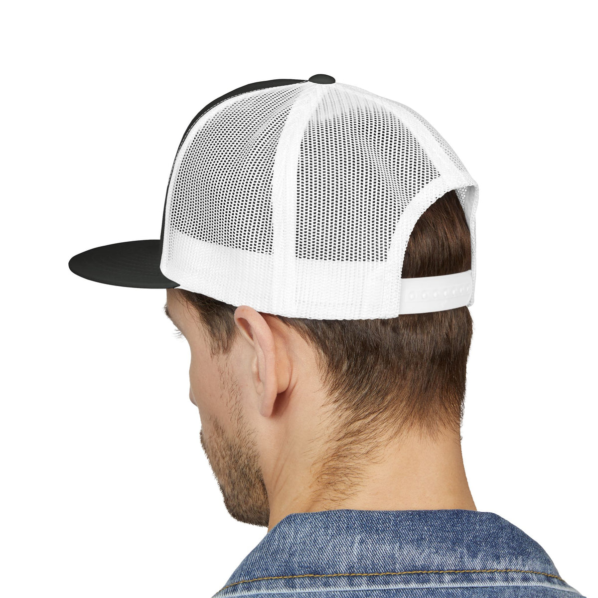 Amore Heart Trucker Hat – Vintage Script Snapback Cap