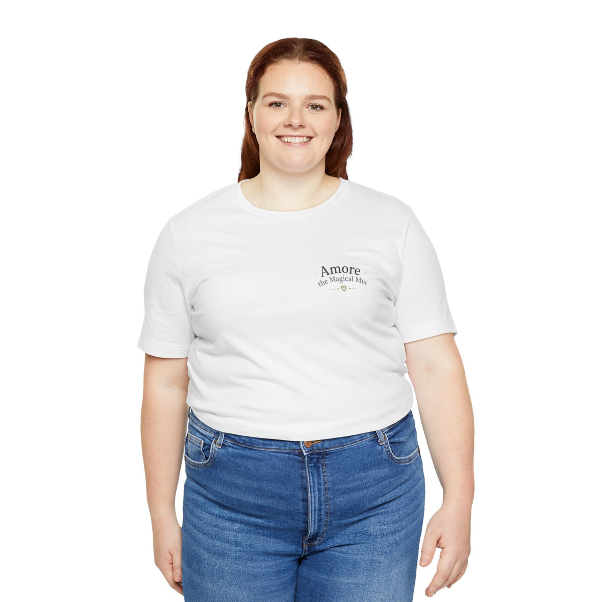 Adult T-Shirt Amore the Magical Mix Signature & Character Logos