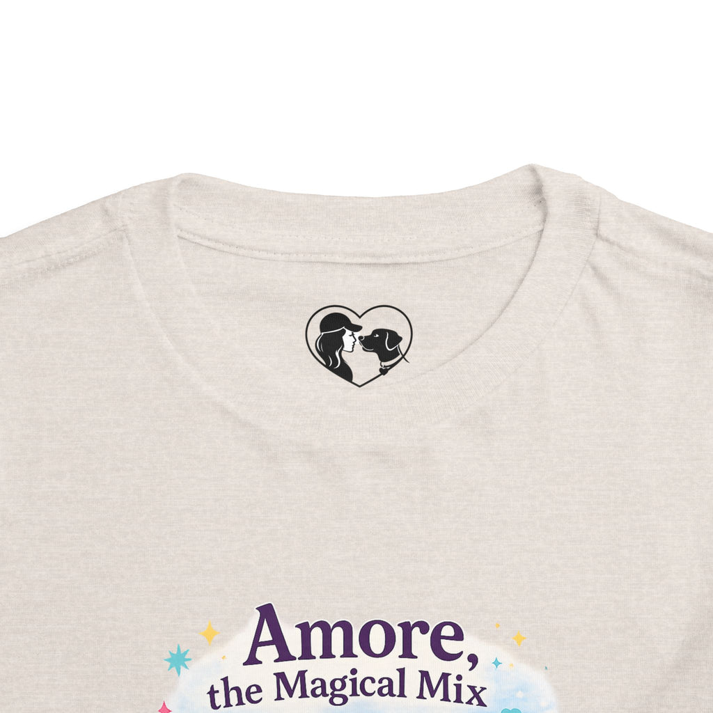Toddler Tee "Amore the Magical Mix" Puppy Love Beach Shirt