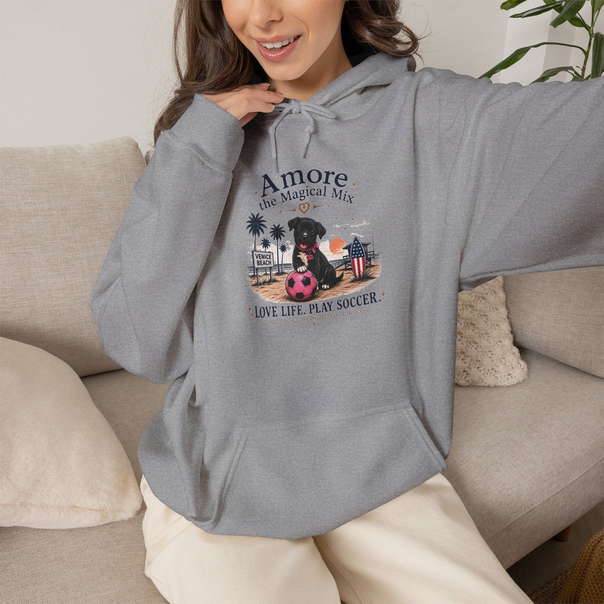Adult Soccer Cup 2026 Venice Beach "Amore the Magical Mix" Hoodie
