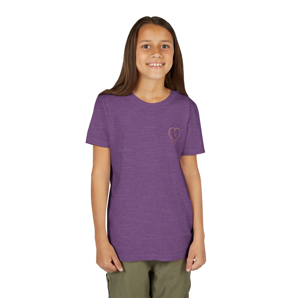 Amore Heart Graphic Youth T-Shirt
