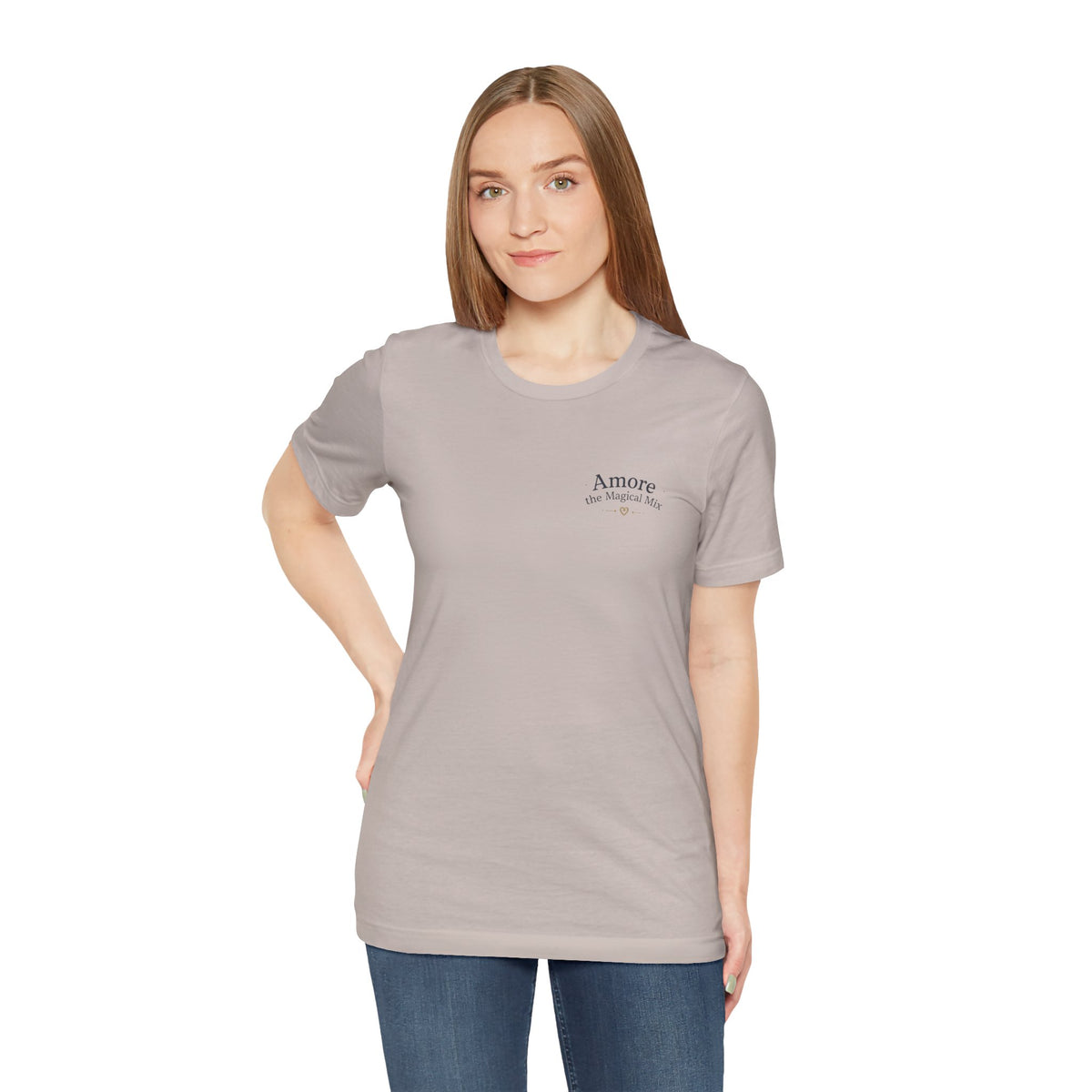 Adult T-Shirt Amore the Magical Mix Signature & Character Logos