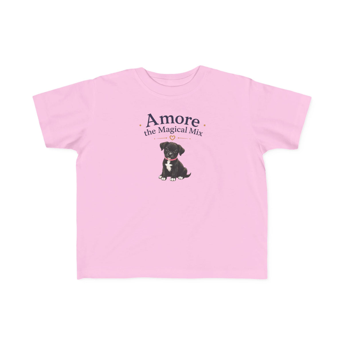 Toddler Amore the Magical Mix T-Shirt Puppy Heart Design