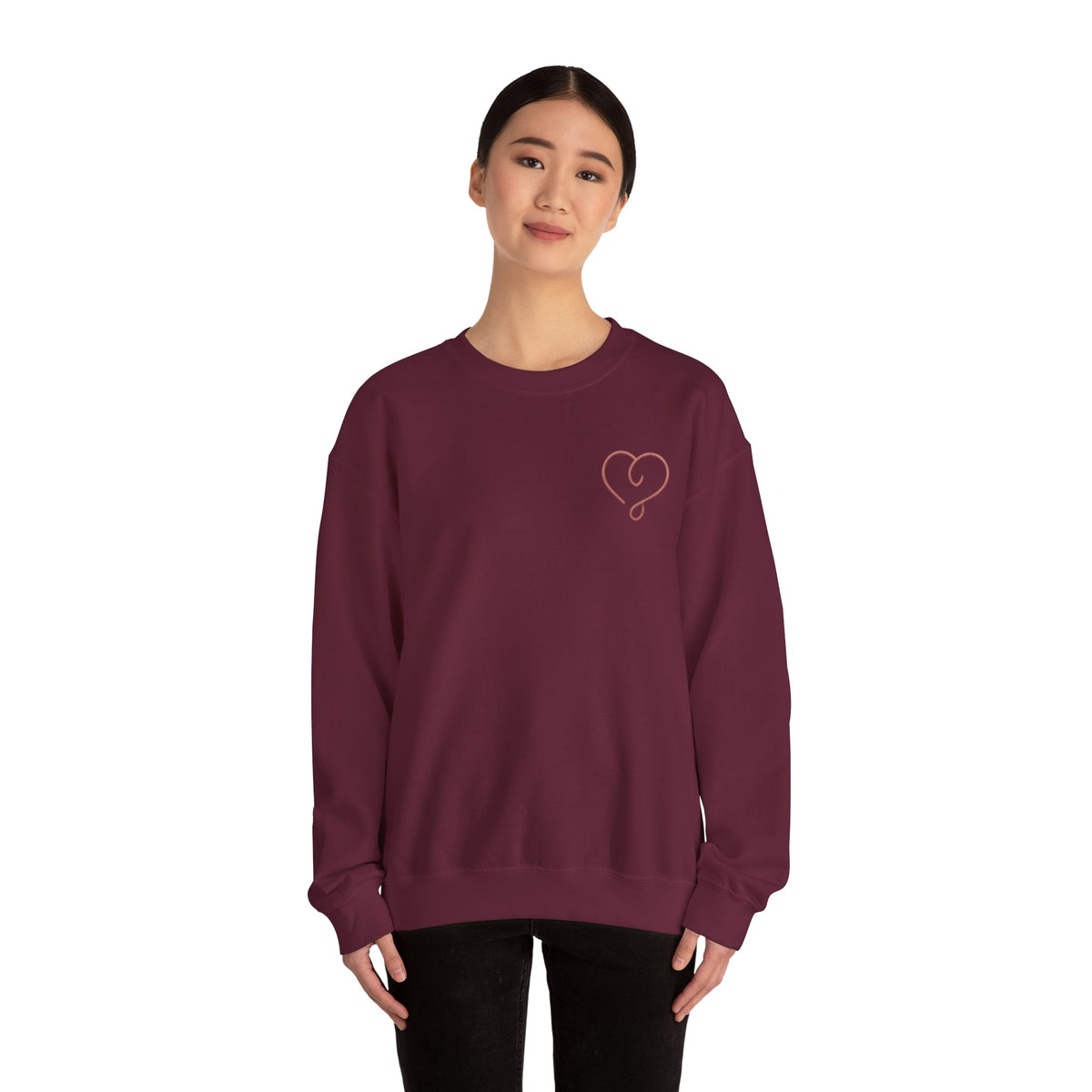 Women's Heart & Amore Valenti & Co. Crewneck Sweatshirt