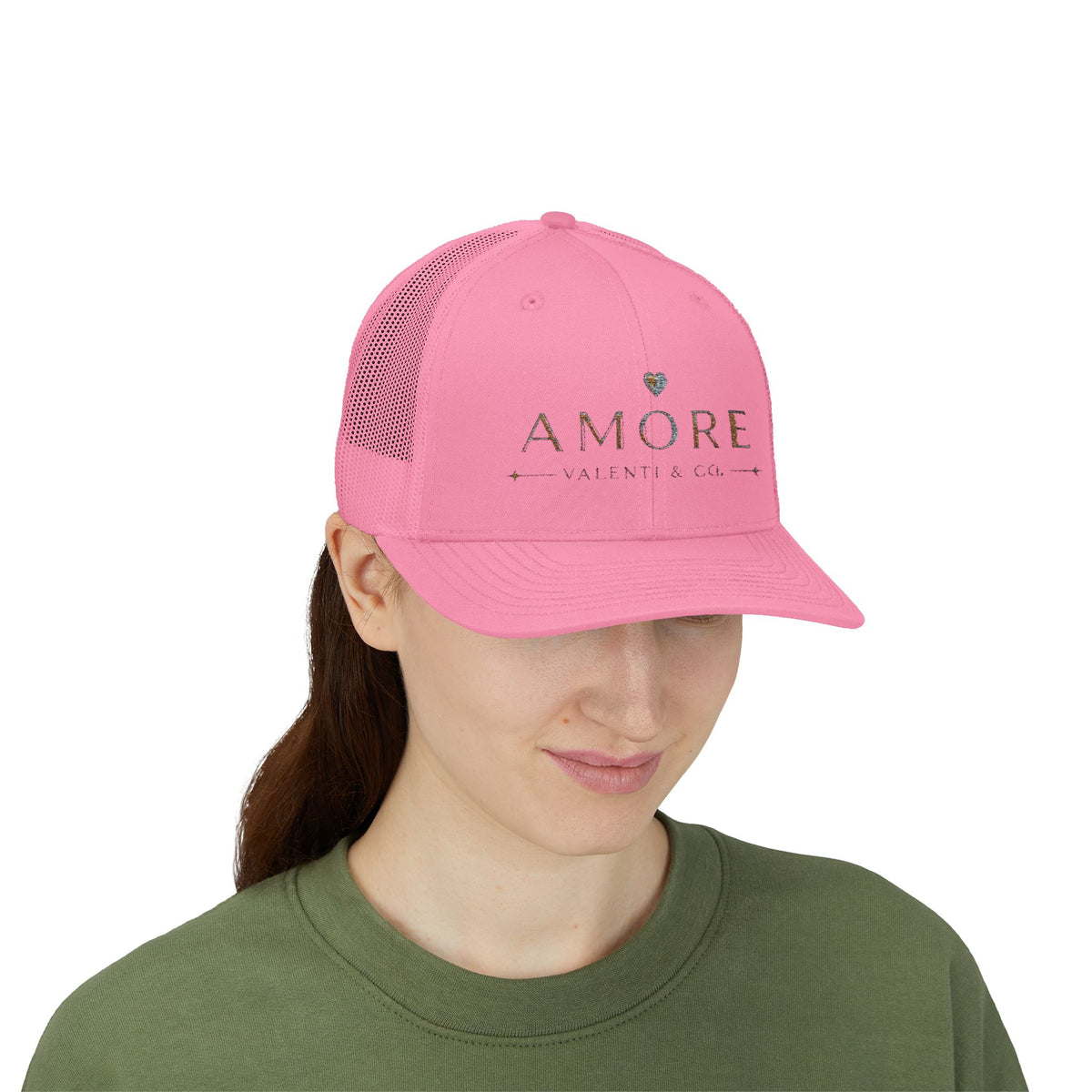 Amore Valenti & Co. Stylish Trucker Cap - Unisex
