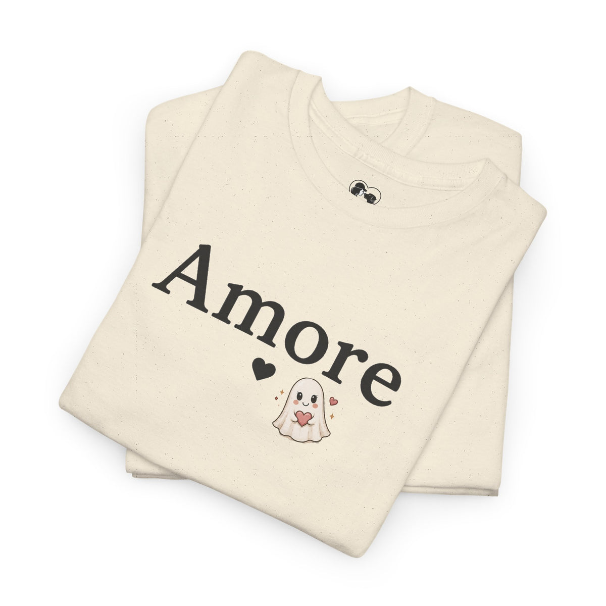 Women's Amore Halloween Icon Palm Trees & Pumpkin Spice Graphic T-Shirt