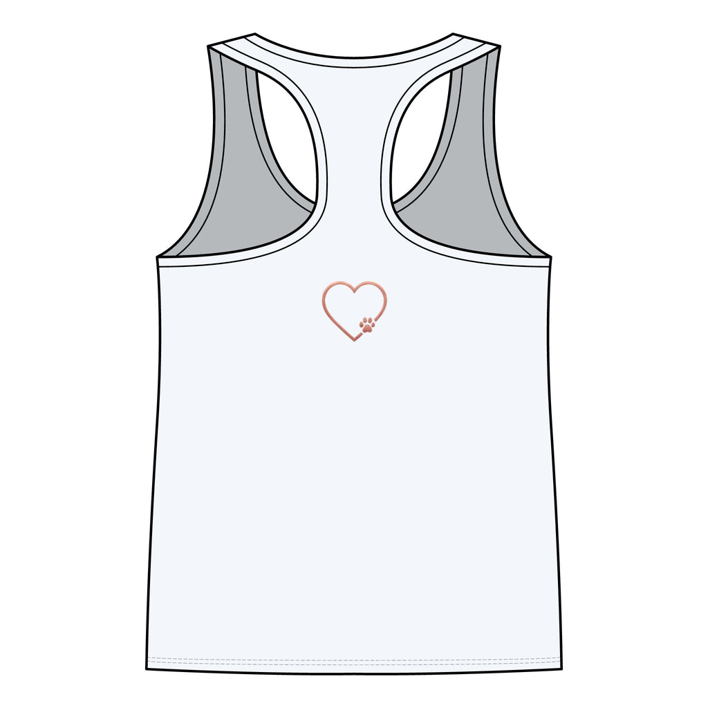 Women's 'Amore' Heart Graphic Racerback Tank Top