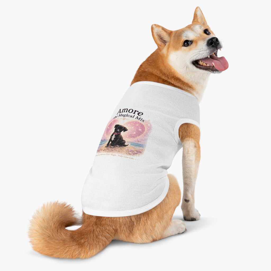 Dog Tank Amore the Magical Mix Character Logo
