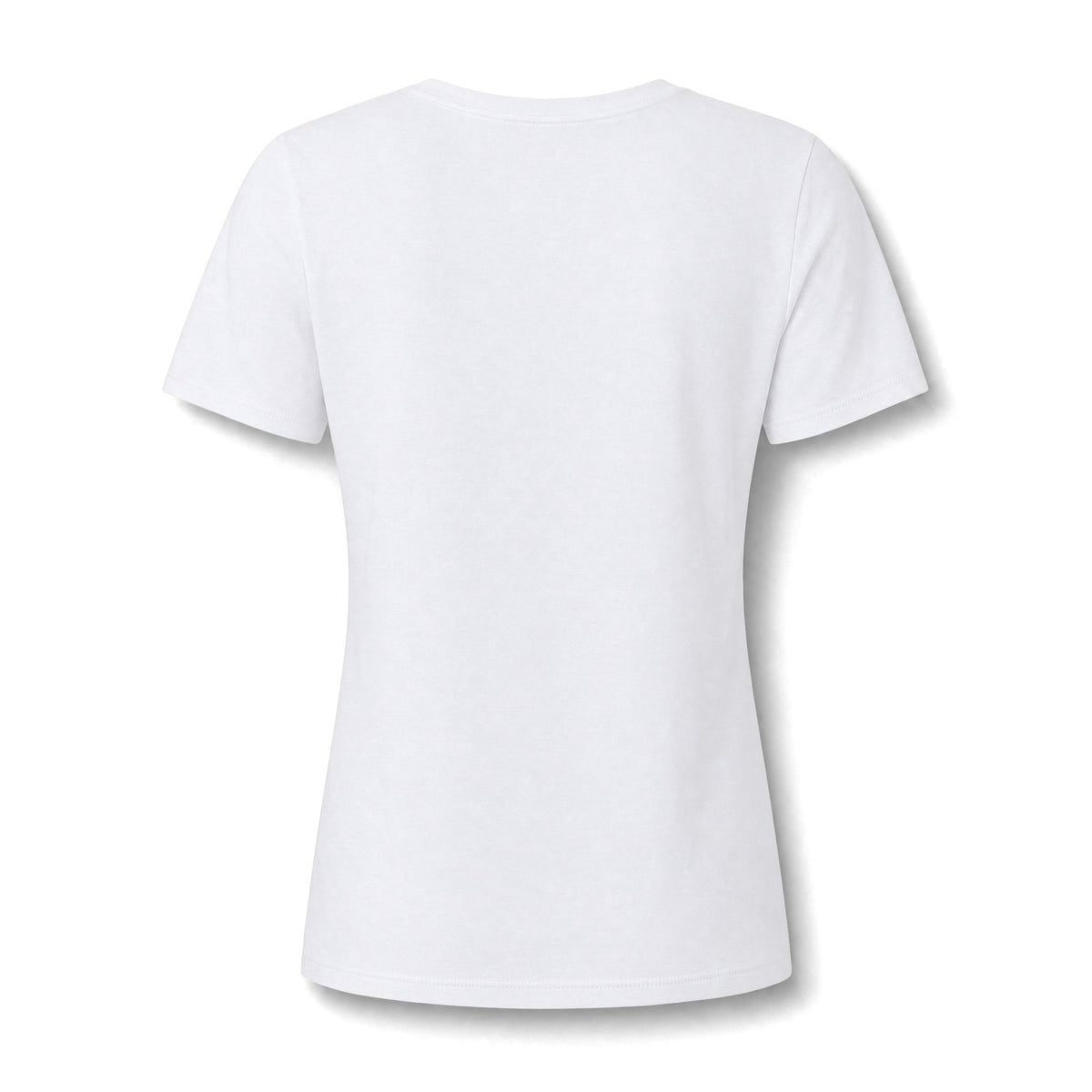 Women's V-Neck Heart Paw Chest Pocket Graphic T-Shirt