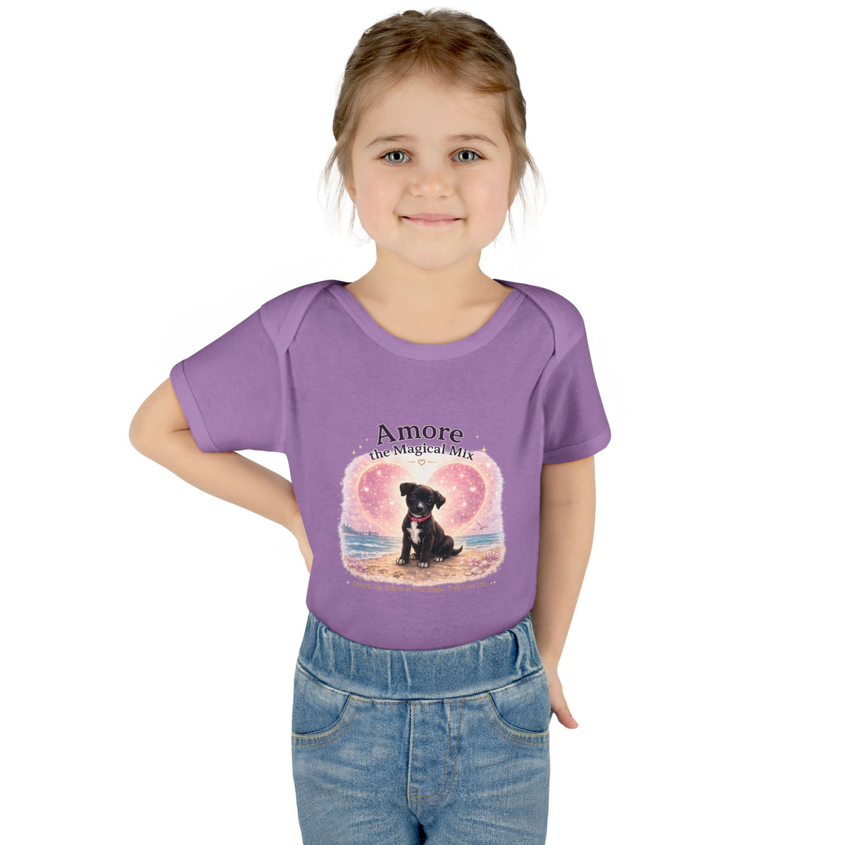 Infant Bodysuit Amore the Magical Mix Character Sunset