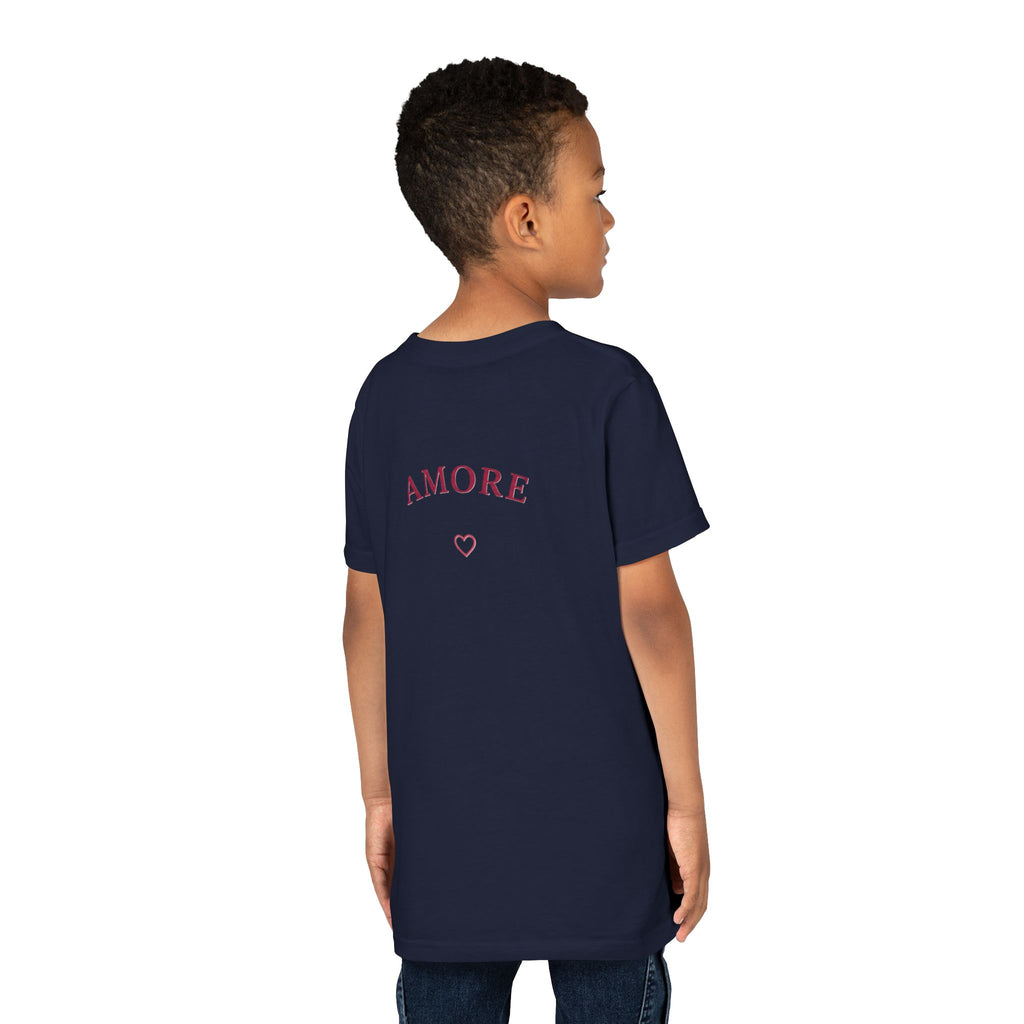 Amore Heart Graphic Youth T-Shirt