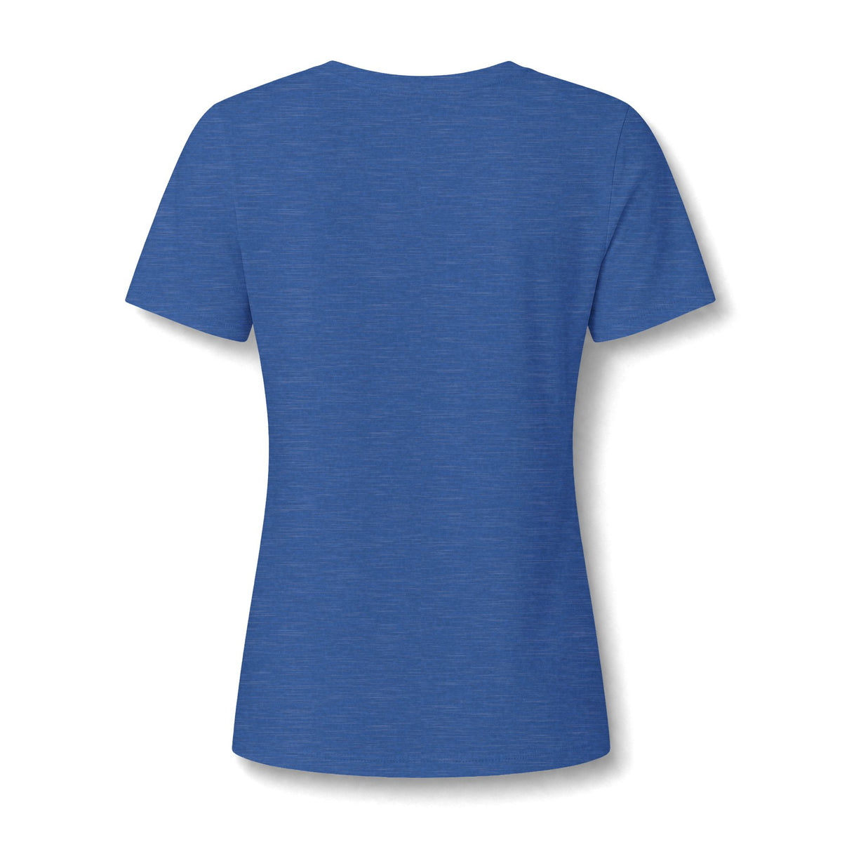 Women's V-Neck Heart Paw Chest Pocket Graphic T-Shirt