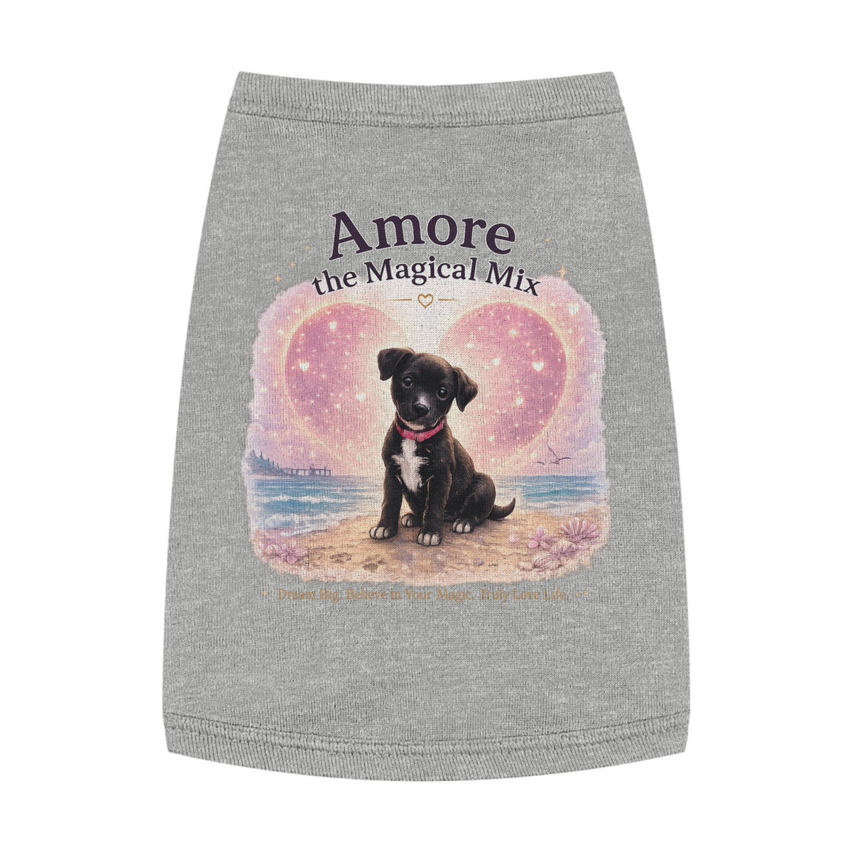 Dog Tank Amore the Magical Mix Character Logo
