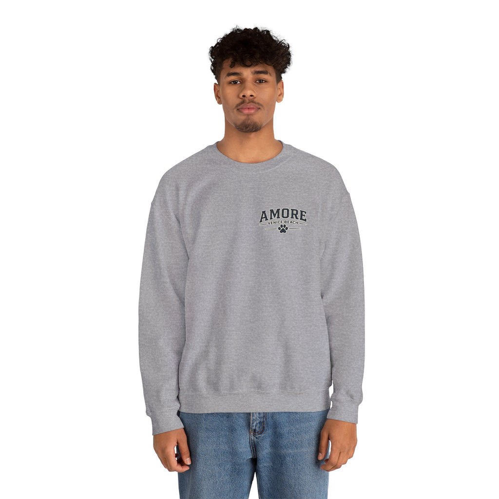 Unisex Adult Amore Venice Beach Sweatshirt |Streetwear Graphic