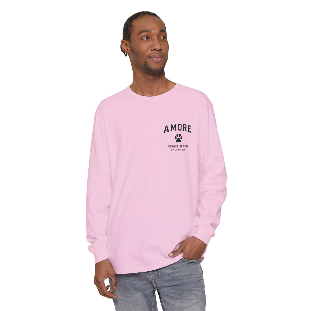 Adult Amore Venice Beach Long Sleeve Tee | Streetwear Graphic