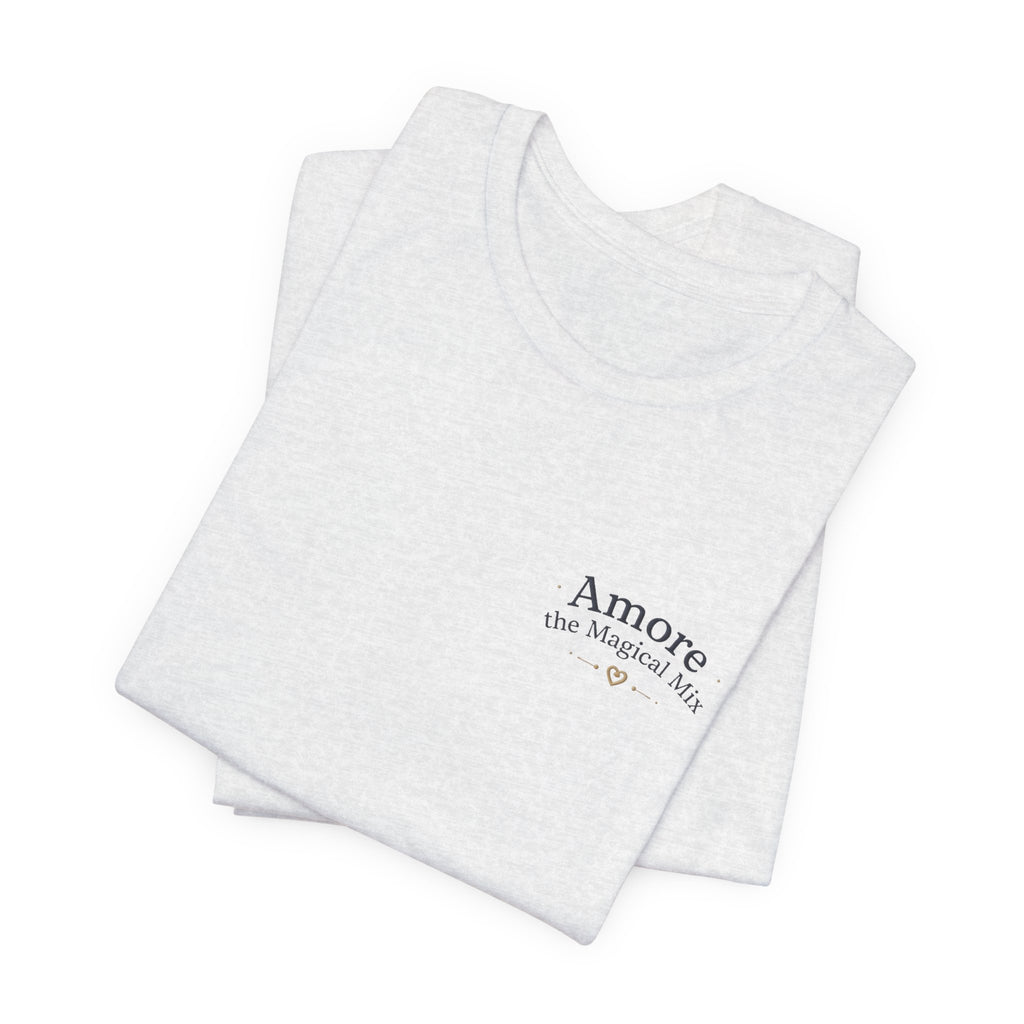 Adult T-Shirt Amore the Magical Mix Signature & Character Logos