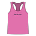 Women's 'Amore' Heart Graphic Racerback Tank Top