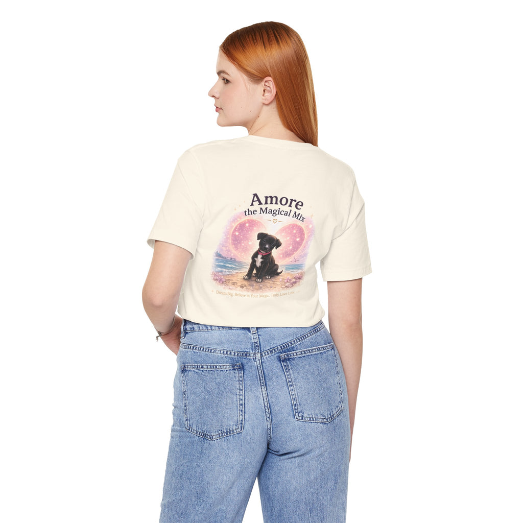 Adult T-Shirt Amore the Magical Mix Signature & Character Logos