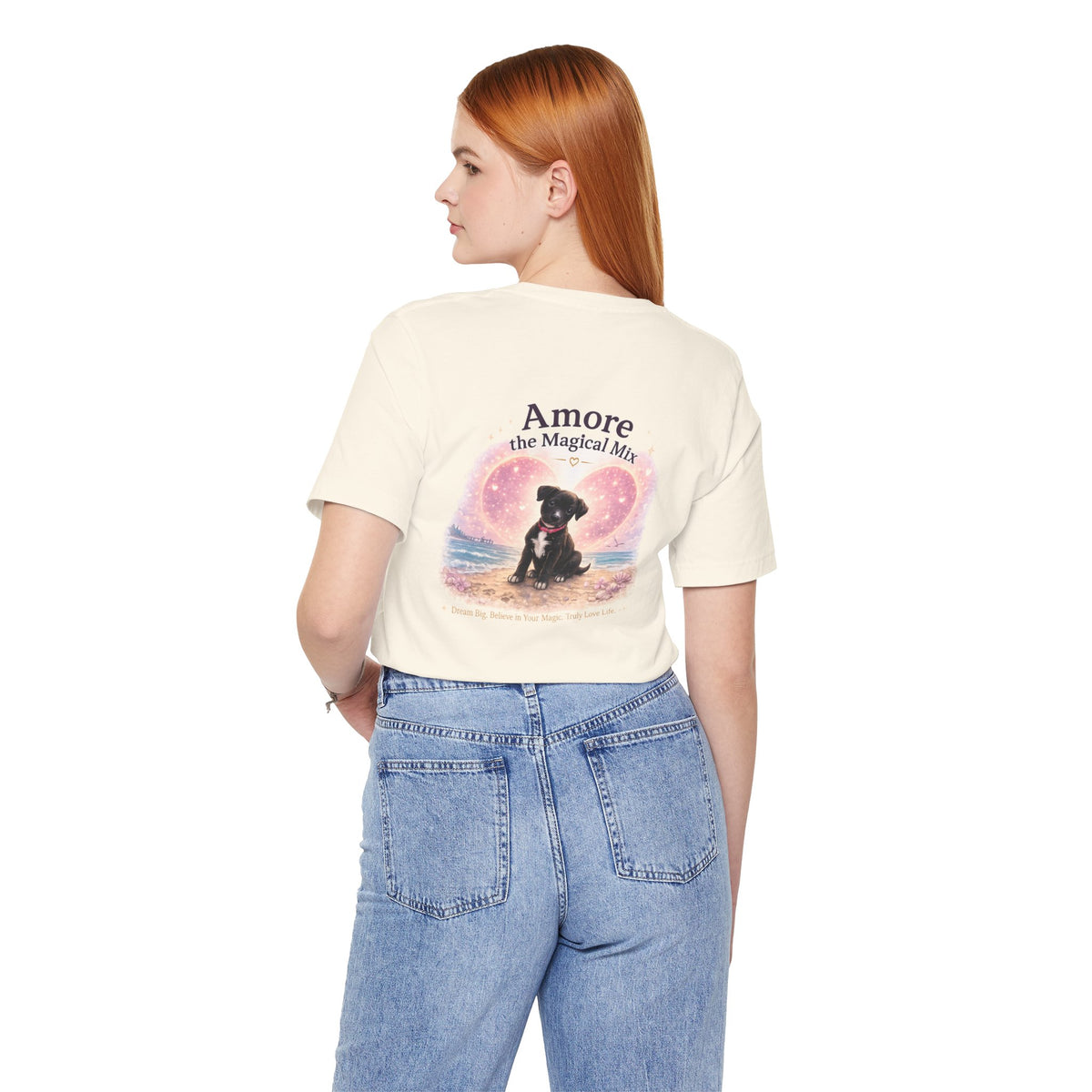 Adult T-Shirt Amore the Magical Mix Signature & Character Logos