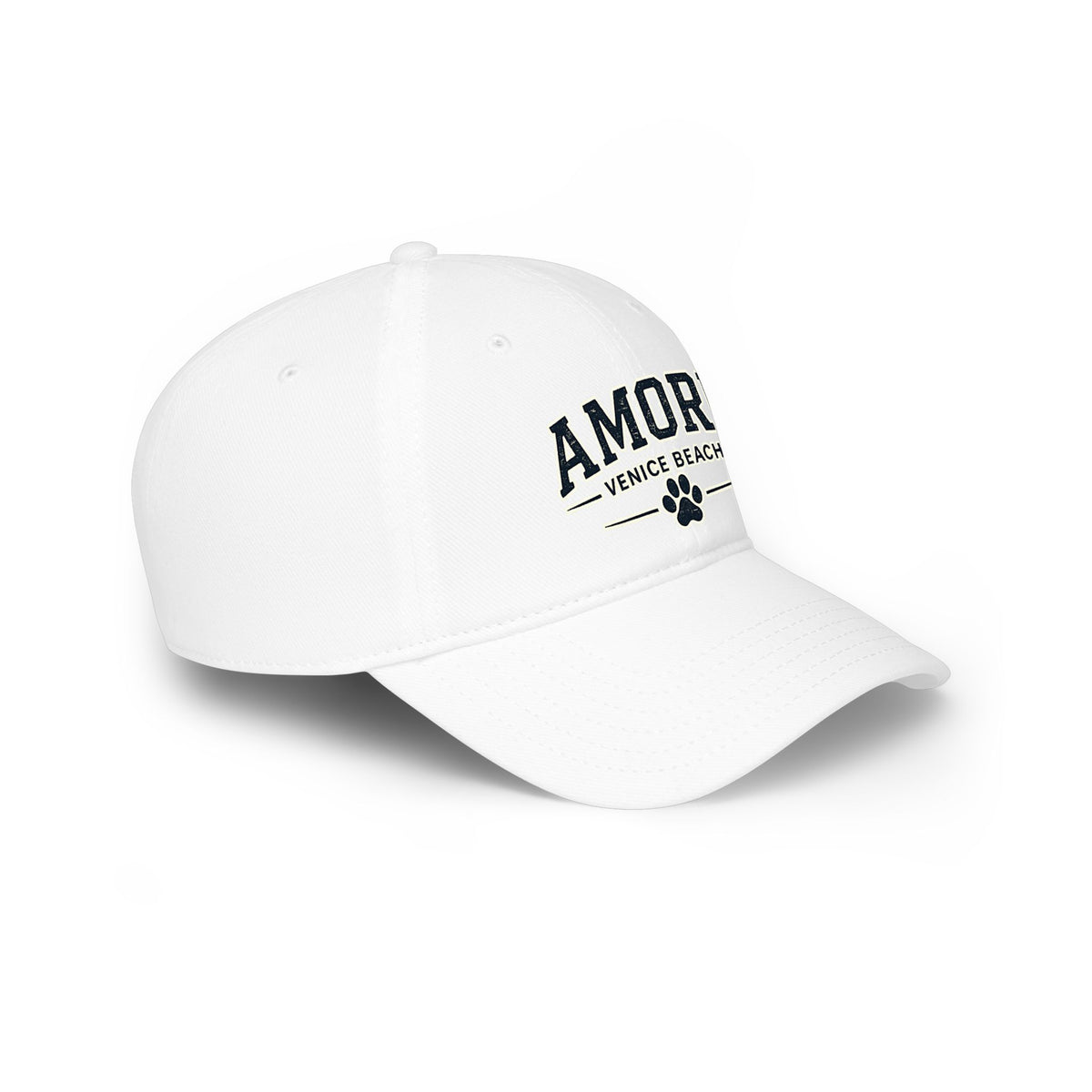 Baseball Cap Amore Venice Beach Paw Print Low Profile Hat
