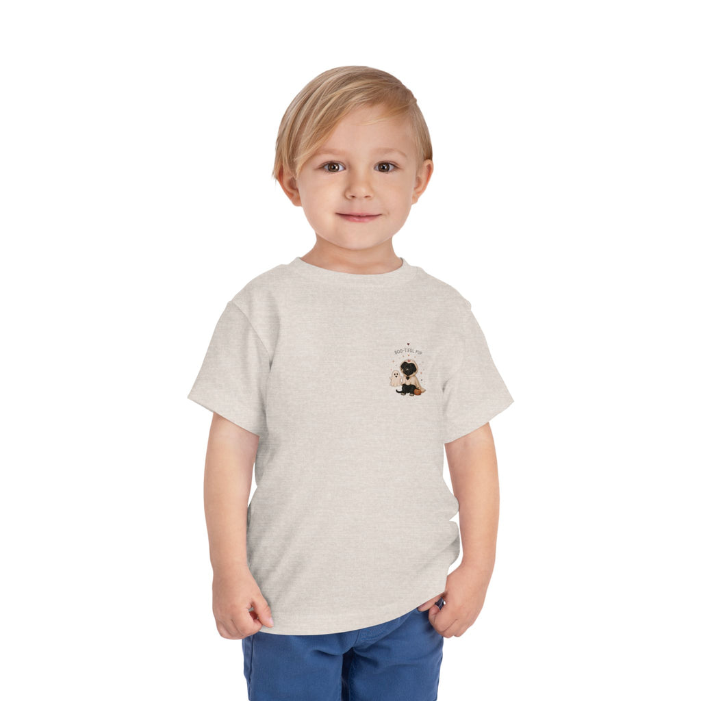 Toddler Tee "Magic Is Always In Season" Puppy & Moon Graphic