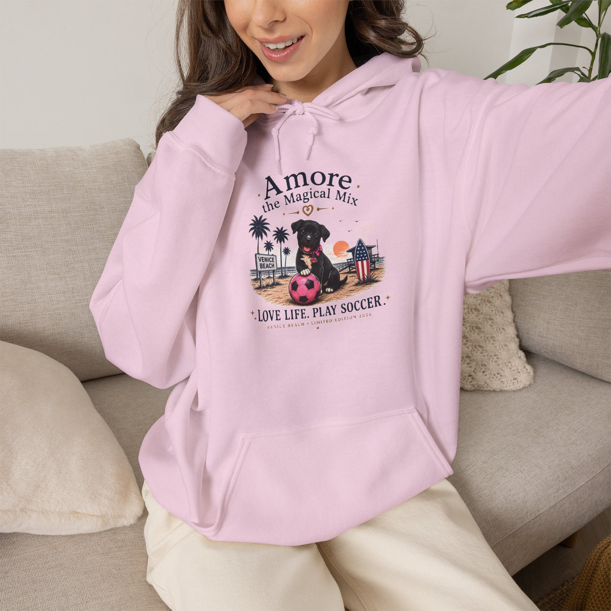 Adult Soccer Cup 2026 Venice Beach "Amore the Magical Mix" Hoodie