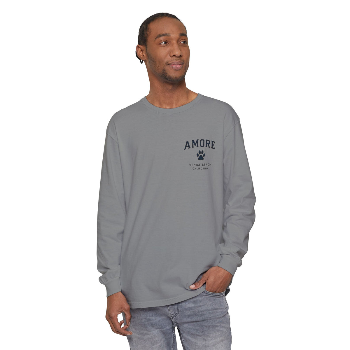 Adult Amore Venice Beach Long Sleeve Tee | Streetwear Graphic